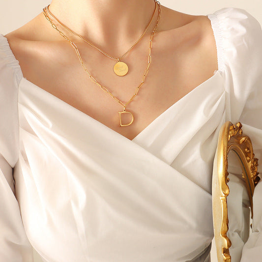 Custom Necklace (24K Gold Plated)
